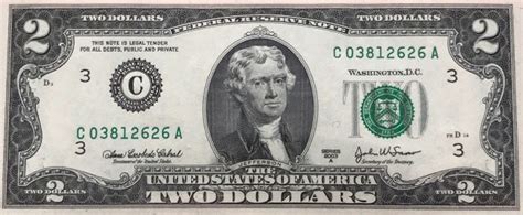 2003a two dollar bill value|value of 2003 2 dollar bill green seal.